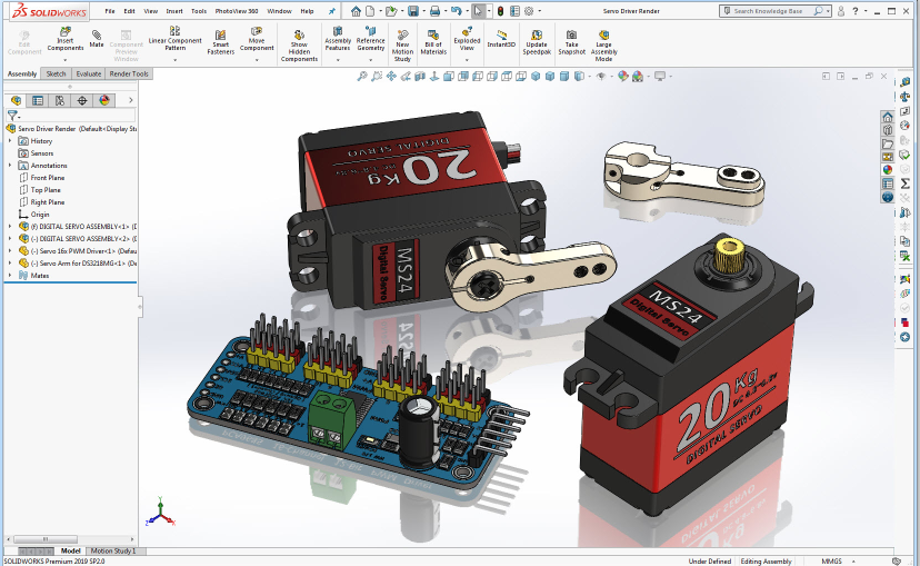 �ŷ���C����ģ��3D�D�� Solidworks�OӋ
