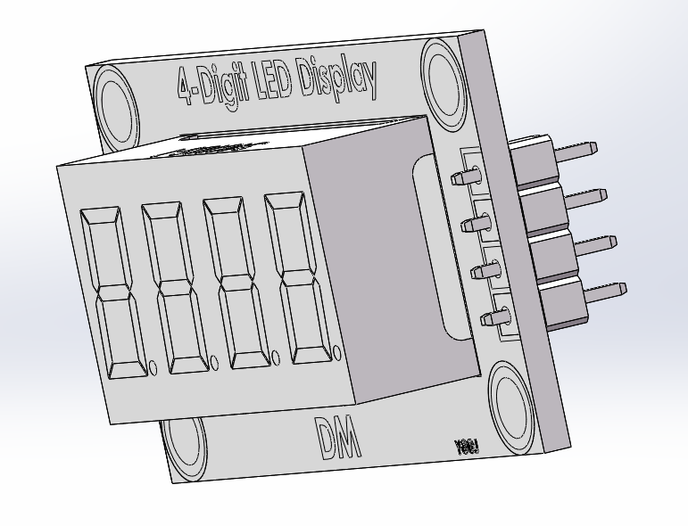 4λ��(sh��)��LED�@ʾ���O(sh��)Ӌ(j��)ģ��