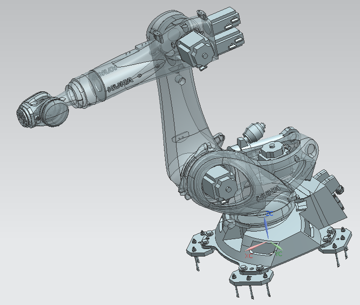 Kuka kr90һ2700���I�Cе�ۈD��  solidworks��ʽ  stp��ʽ