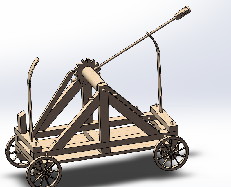 Ͷʯ܇Solidworks��ģ