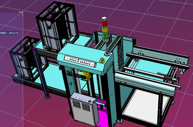 SULD390 PCB Unloader���ϙC(j��)3D��(sh��)ģ�D�� STEP��ʽ