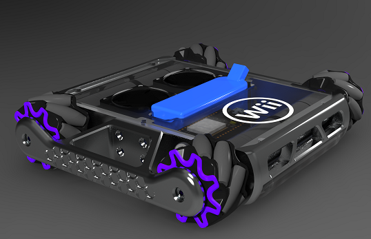 Wiimoteһmecanum���˼{ķ݆С܇3D�D�� STP��ʽ