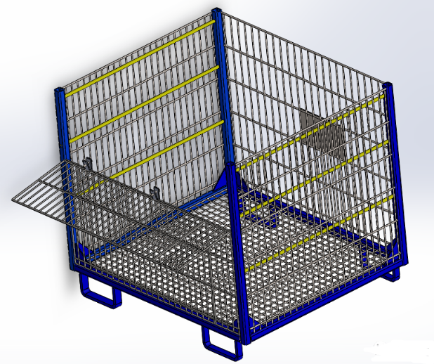 boxeһgrillage�W(w��ng)�����Ͽ�3D�D�� Solidworks�O(sh��)Ӌ