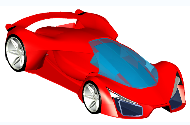 Ferrari F80������������܇��܇ģ��3D�D�� STP��ʽ