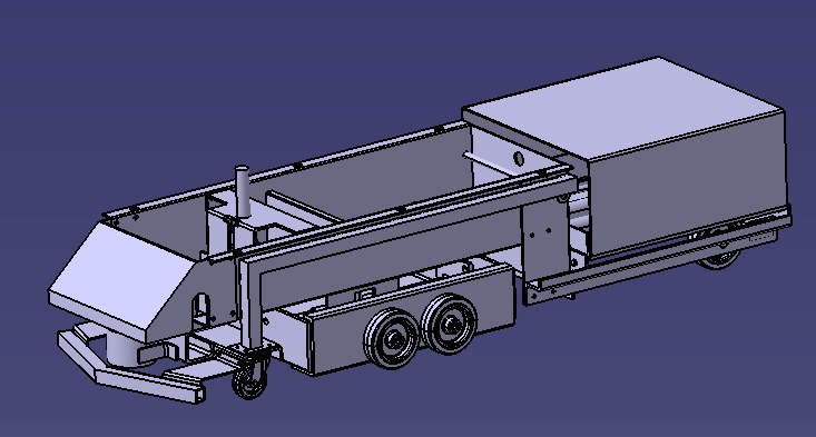 �Ԅӌ���AGV��ܽY��3D�D�� STP��ʽ