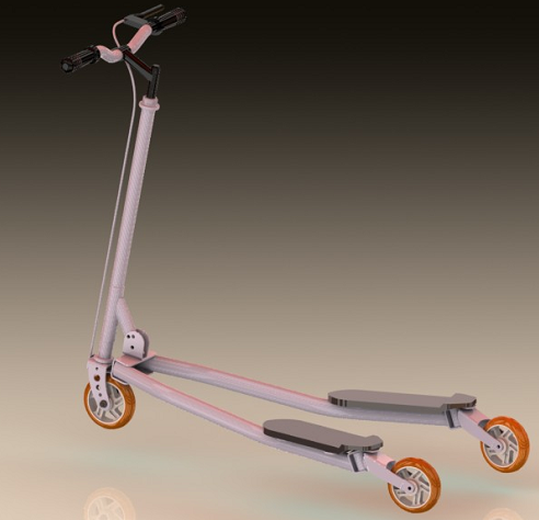 Patinete�p�僺ͯ����܇3D��ģ�D�� x_t��ʽ