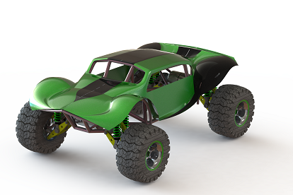 Off road 4x4ԽҰģ��܇3D�D�� Solidworks�OӋ