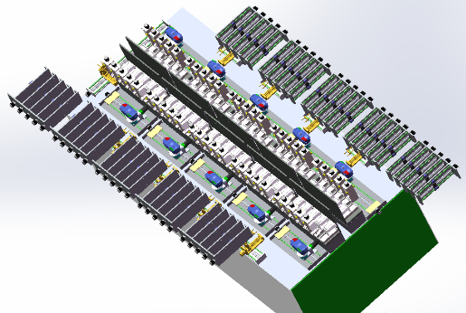 ȫ�Ԅ�(d��ng)�๤λ�Ƅ�(d��ng)ӡˢƽ�_(t��i)3D��(sh��)ģ�D�� Solidworks�O(sh��)Ӌ(j��)