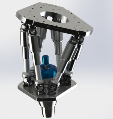 HEXAPOD���S���C����3D��ģ�D�� Solidworks�OӋ