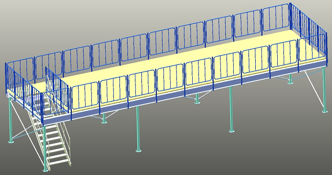 platform-98�ƽ�_3D��ģ�D�� STEP��ʽ