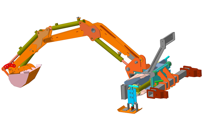 KUBOTA F1900 DIGGER �ھ�C�۽Y��3D�D�� STP��ʽ