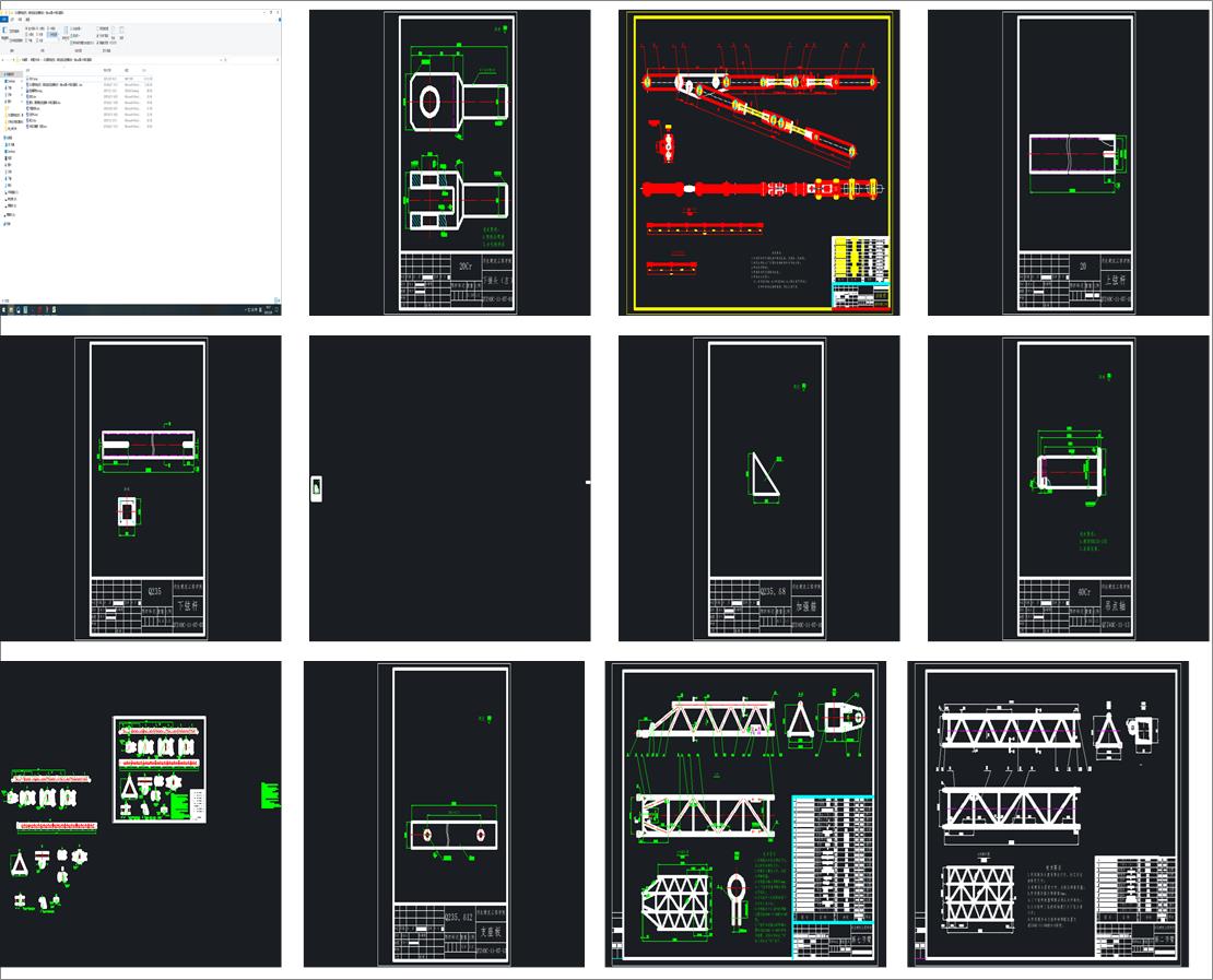 QTZ40��ʽ���ؙC(j��)�ۼ܃�(y��u)���O(sh��)Ӌ(j��)����cad�D+�īI(xi��n)���g��