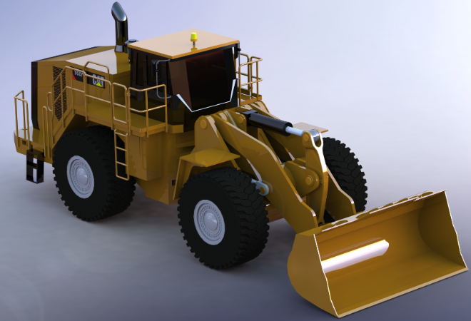 CAT-988K�b�d�C(j��)ģ��3D�D�� STEP IGS��ʽ