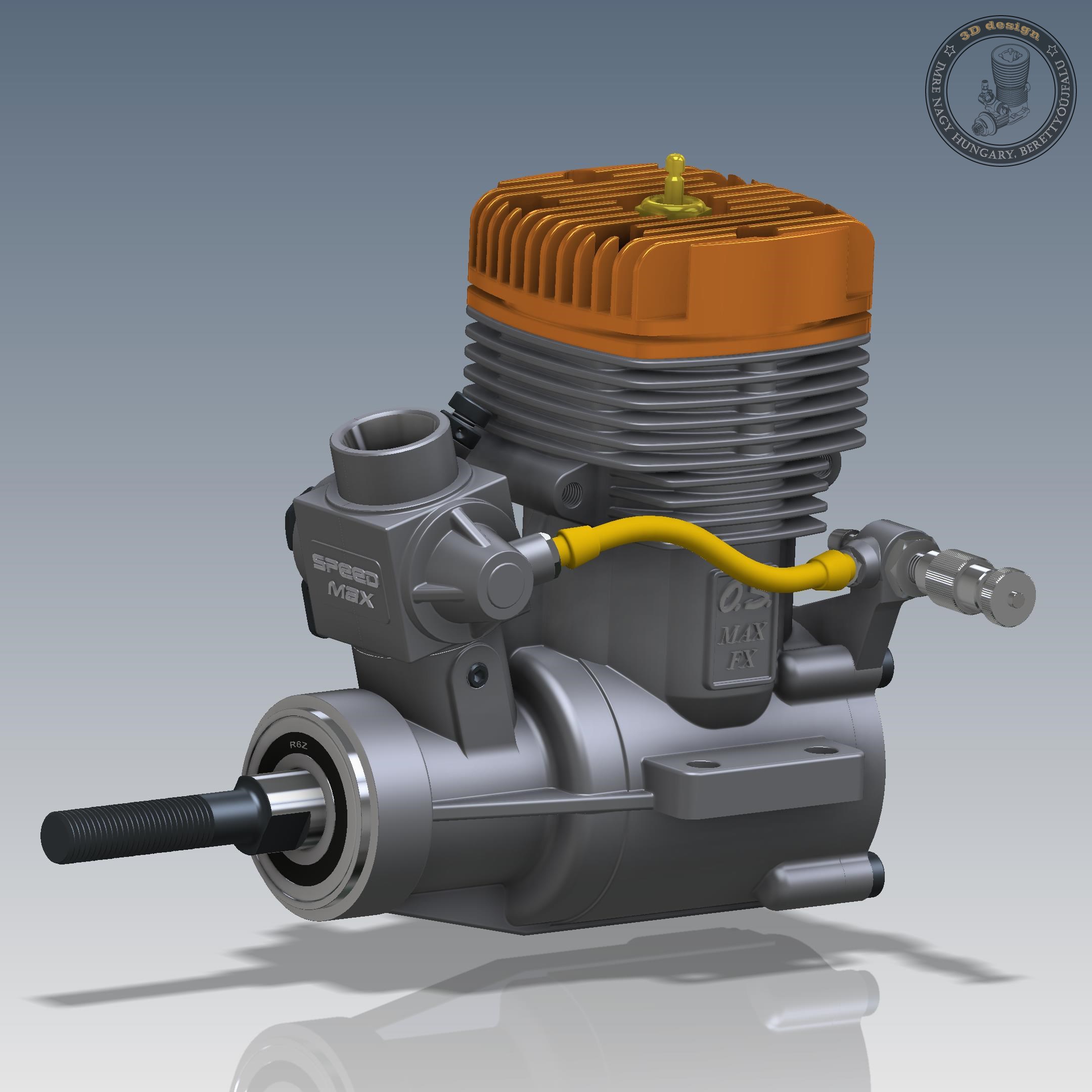 osһmax RC��ģֱ���C(j��)�l(f��)��(d��ng)�C(j��)����ģ��3D�D�� STP��ʽ