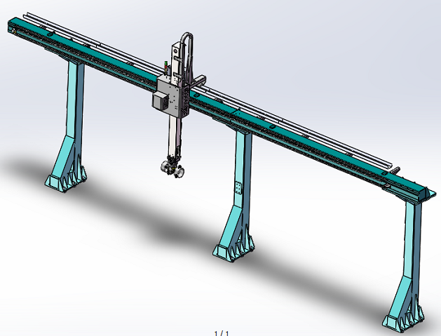 gantryһrobot�α����3D��(sh��)ģ�D�� STEP��ʽ