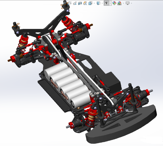 T.O.P. Racing Photon�b��ِ܇ģ��3D�D�� Solidworks�OӋ ��STEP
