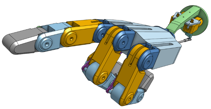 LE ROBOT HAND�����C(j��)е���ƺ�(ji��n)�׽Y(ji��)��(g��u)3D�D�� x_t��ʽ