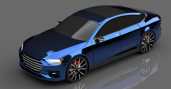 Audi-a7�W��A7܇��ģ��3D�D�� Catia-v5�OӋ ��IGS��ʽ