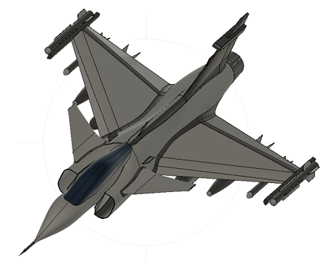 Gripen Fighter Jet�𶷙Cģ��3D�D�� STEP��ʽ