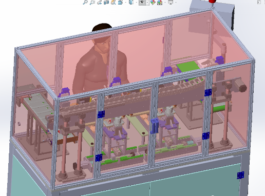 ȫ�Ԅ�(d��ng)�֙C(j��)�⚤��ĥ����C(j��)3D��(sh��)ģ�D�� Solidworks�O(sh��)Ӌ(j��)