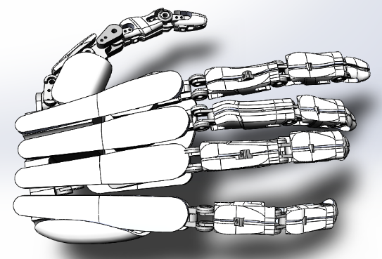 Robotic Wrist�C�����������ƽY��3D�D�� Solidworks�OӋ
