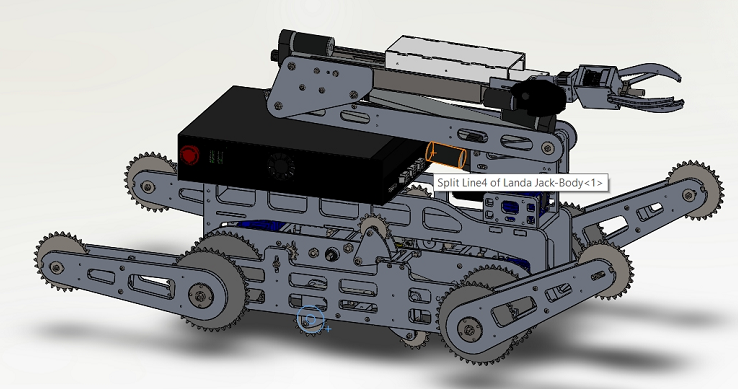 XerXes UGV��Ԯ�C����3D��ģ�D�� Solidworks�OӋ STEP��ʽ