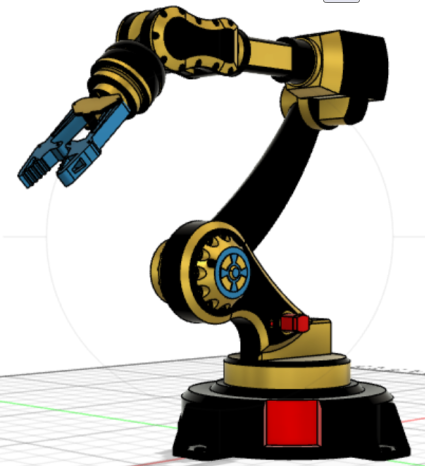 INDUSTRIAL ROBO HAND���I�C���ۺ���ģ��3D�D�� STP��ʽ
