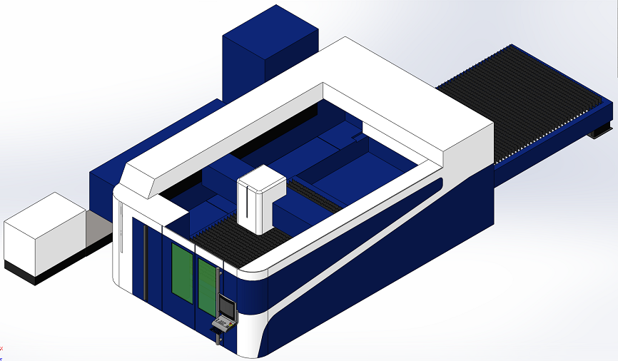 Laser Trulaser 5040 Fiber���w�ͼ����и�C����3D��ģ�D�� STEP��ʽ