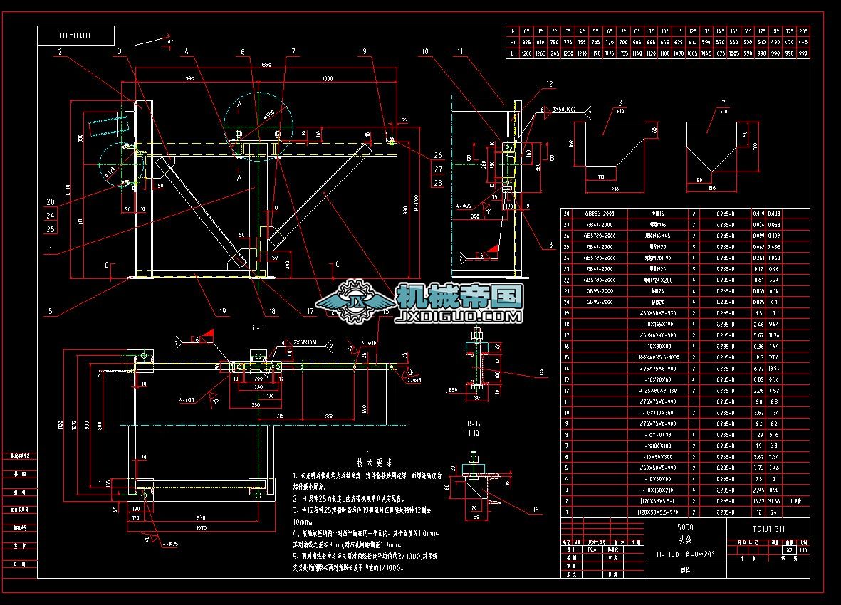 TD1J1һ311TD75һ500ϵ���^��CAD�D��