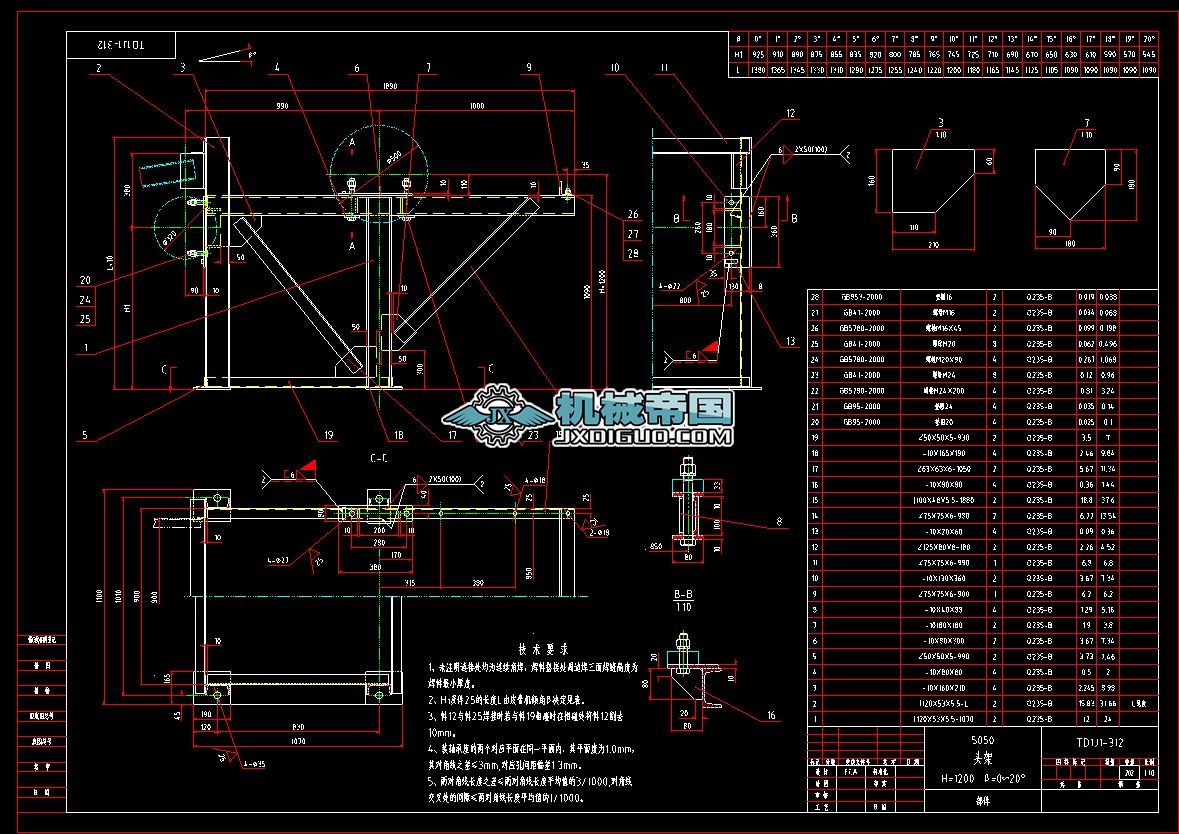 TD1J1һ312TD75һ500ϵ���^��CAD�D��