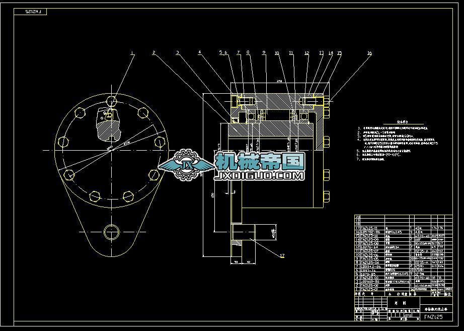 �ǽ��|ʽ��ֹ��FNZ125���D