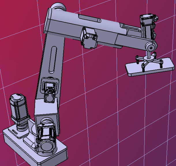 �����ŷ�늙C(j��)�ęC(j��)е��3D��(sh��)ģ�D�� STEP��ʽ