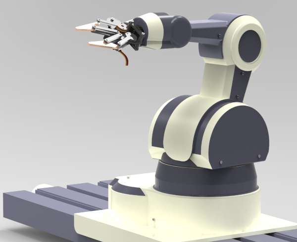 RC Servo Arm�C�����ֱ�3Dģ�͈D�� Solidworks�OӋ