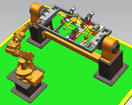 Robo Indexing Welding SPM�C���˷ֶȺ���3D��ģ�D�� STP��ʽ