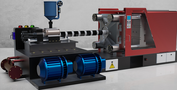 Injection Molding Machineע�ܙC3D��ģ�D�� STP��ʽ