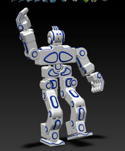 Humoanoid�����͙C������ߣ�RoboSavvy 3Dģ�͈D�� Solidworks�OӋ