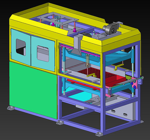 Vacuum Forming Machine���ϱ�Ĥ������ճ��͙C3D��ģ�D�� IGS��ʽ