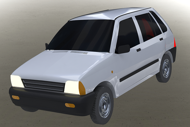 Maruti suzuki 800 AC�ľ�I܇����ģ��3D�D�� Solidworks�OӋ