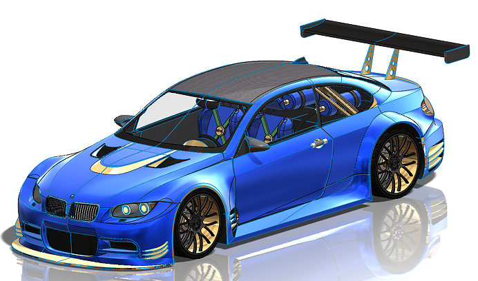 bmw sport repaint���R��܇��܇ģ��3D�D�� Solidworks�OӋ