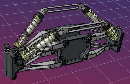 atv-suspension-system���B�U�Ғ�3D��ģ�D�� STEP��ʽ