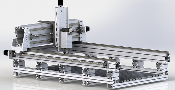 cncһgantry DIY�������T㊴�3D��ģ�D�� Solidworks�OӋ