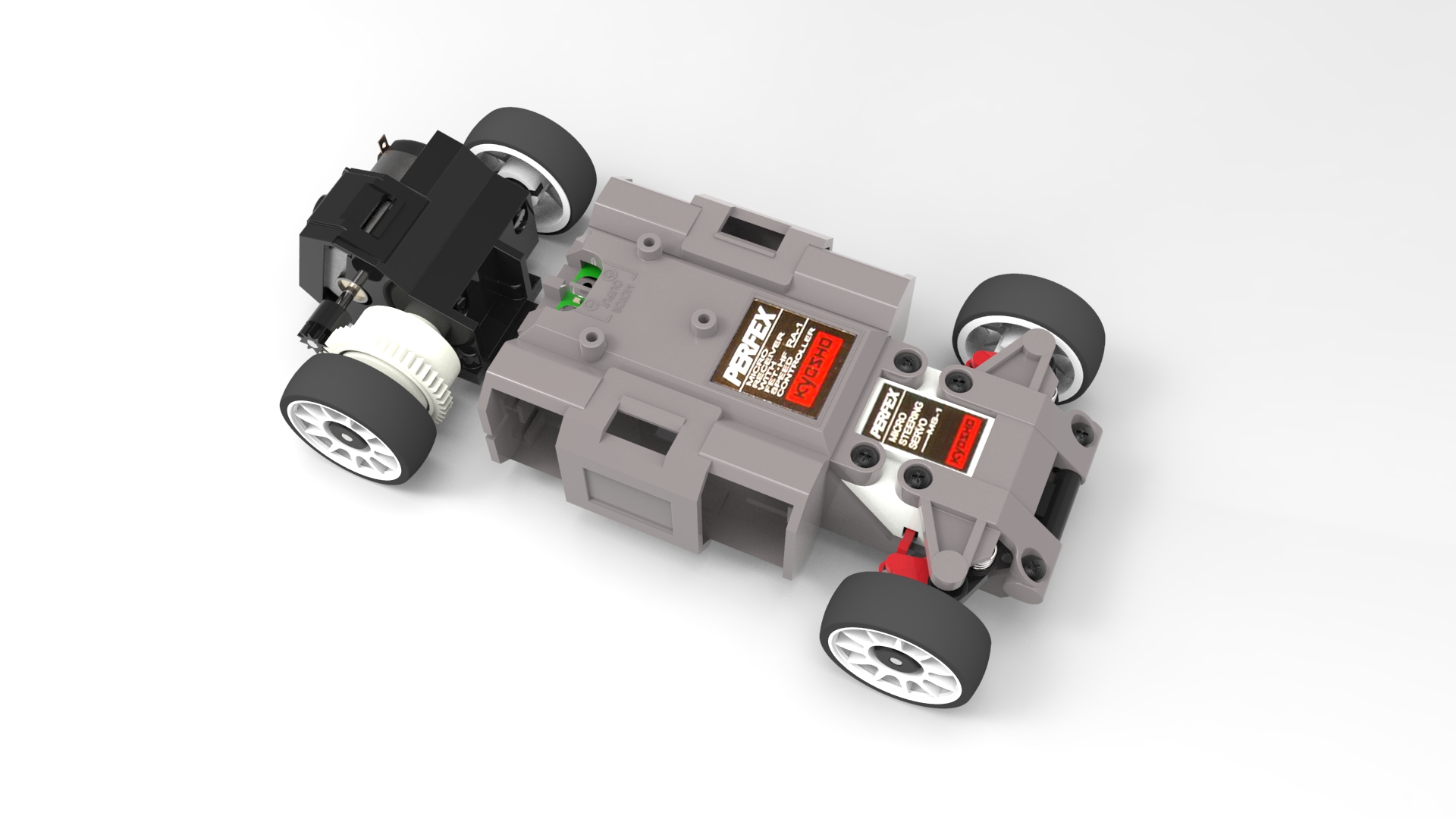 Kyosho MiniһZ MR01�b��ģ��܇3D�D�� Solidworks�OӋ ��STEP