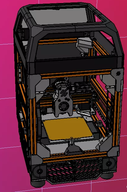 FһZero 3D��ӡ�C(j��)�Y(ji��)��(g��u)3D��(sh��)ģ�D�� STEP��ʽ