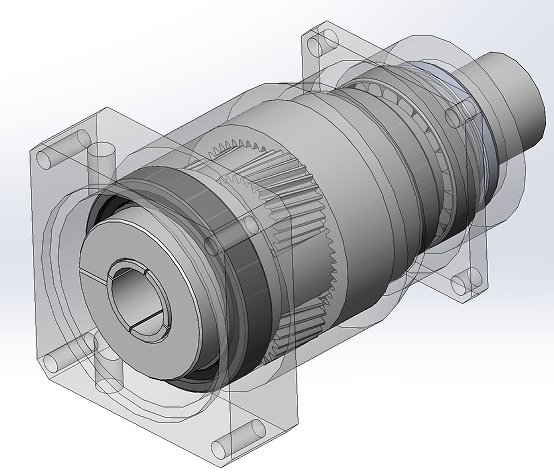 Servo reducer�ŷ��p�ٙC3D��ģ�D�� x_t��ʽ