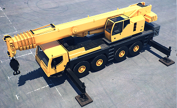 mobile-crane Libherr 1090�Ƅ�ʽ���ؙC����܇3D��ģ�D�� STP��ʽ