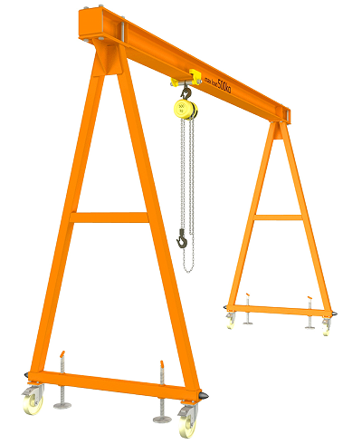 Manual Light Gantry Crane�ք��p�����T���ؙC3D��ģ�D�� Solidworks�OӋ STP