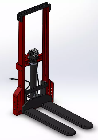 tractorһforklift�����C��܇3D��ģ�D�� Solidworks�OӋ