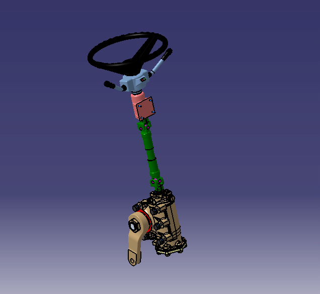 vertical steering box��ֱ�D���䷽��P3D��ģ�D�� STP IGS��ʽ