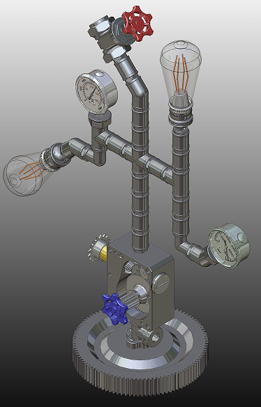 Vintage lamp M1䓹����͟�3D��ģ�D�� STP��ʽ