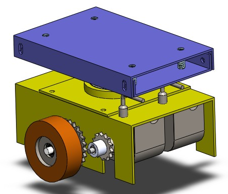 AGV�ӆ�λ3D��ģ�D�� Solidworks�OӋ